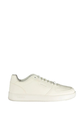 Gast perforated lace-up sneakers - White