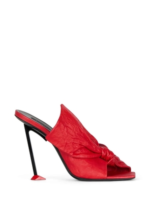 Givenchy Boudoir bow-detail sandals - Red