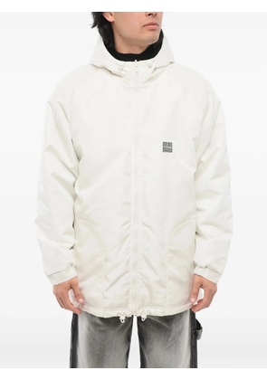 Givenchy reversible parka coat - White