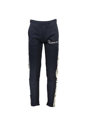 Cavalli Class zebra-print side-stripe track pants - Blue