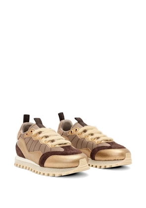 AllSaints Nevis lace-up sneakers - Brown