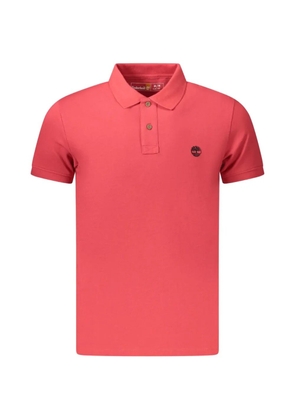 Timberland logo-embroidered cotton polo shirt