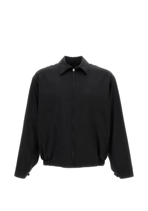 Kaptain Sunshine collared zip-up jacket - Black