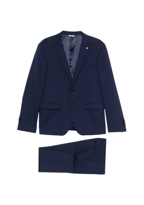 Manuel Ritz single-breasted suit - Blue
