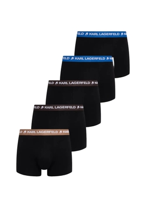 Karl Lagerfeld logo-waistband boxers - Black