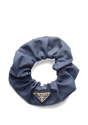 Prada Re-nylon scrunchie - Blue