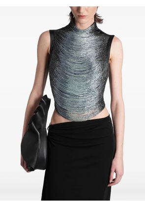 Cult Gaia Taraji sleeveless top - Blue