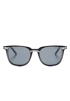 TOM FORD Eyewear Clip wayfarer-frame sunglasses - Black