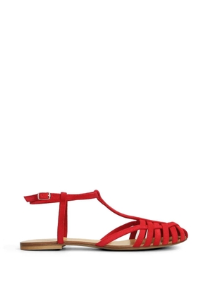 Anna F. cage-strap sandals - Red