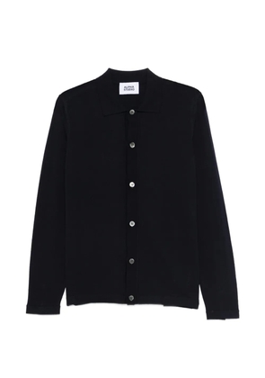 ALPHA STUDIO buttoned knitwear - Blue