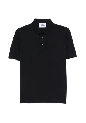 ALPHA STUDIO button polo shirt - Black