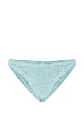 MC2 Saint Barth Naomi crinkle bikini bottom - Blue