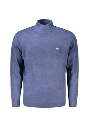 NORWAY 1963 long-sleeve logo-patch sweater - Blue