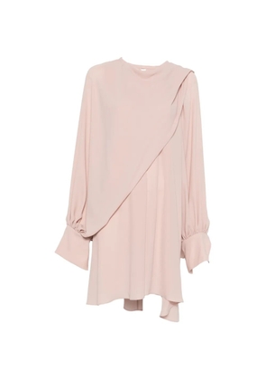 Gianluca Capannolo Amina draped mini dress - Pink
