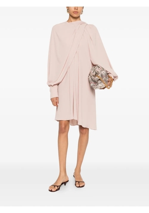 Gianluca Capannolo Amina draped mini dress - Pink