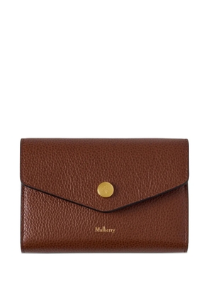 Mulberry press-stud wallet - Brown