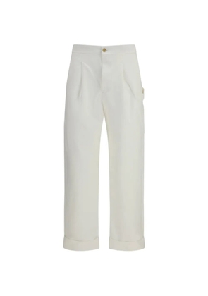 Umit Benan Carpenter pleated trousers - Neutrals