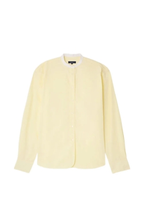 Soeur Bermudes band-collar shirt - Yellow