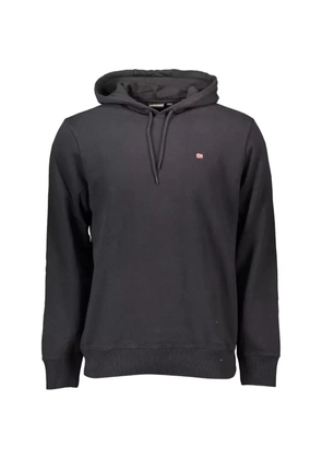 Napapijri logo-patch hoodie - Black