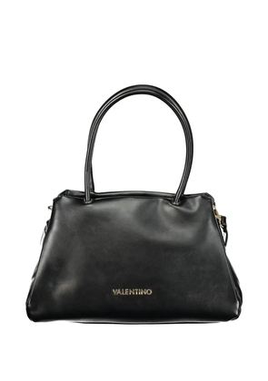 MARIO VALENTINO logo-lettering tote bag - Black