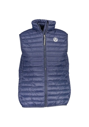 North Sails quilted puffer gilet - Blue