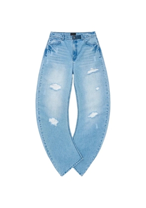RTA Xander barrel-leg jeans - Blue