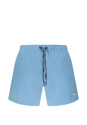 North Sails logo-patch swim shorts - Blue