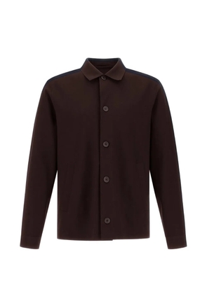 Herno long-sleeves shirt jacket - Brown