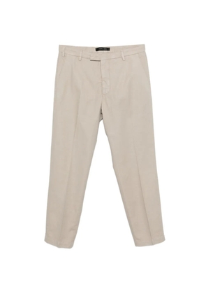 michael coal pressed-crease trousers - Neutrals