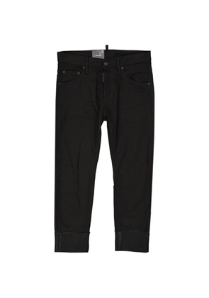 DSQUARED2 logo-patch jeans - Black
