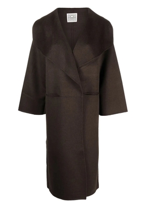 TOTEME Signature wool-cashmere coat - Brown