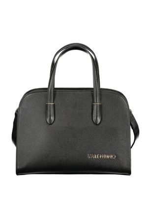 MARIO VALENTINO logo-lettering tote bag - Black