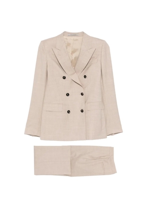 Tagliatore double-breasted suit - Neutrals
