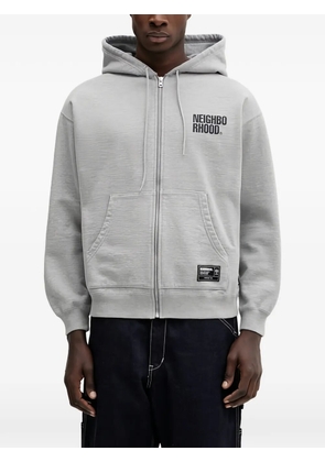 Neighborhood zip hooded sweatshirt - Grey