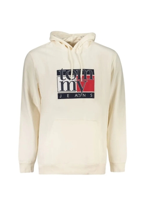 Tommy Hilfiger Terry graphic-print hoodie - Neutrals
