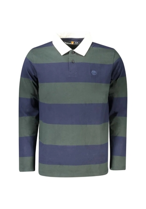Timberland striped long-sleeve polo shirt - Green