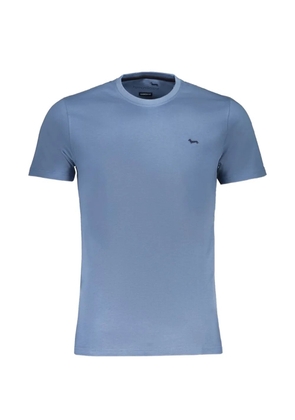 Harmont & Blaine embroidered-logo slim-fit T-shirt - Blue