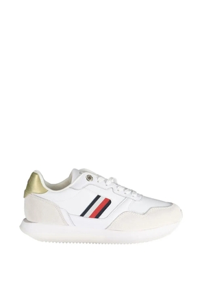 Tommy Hilfiger Global Stripes panelled sneakers - White