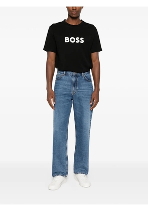 BOSS logo-print T-shirt - Black