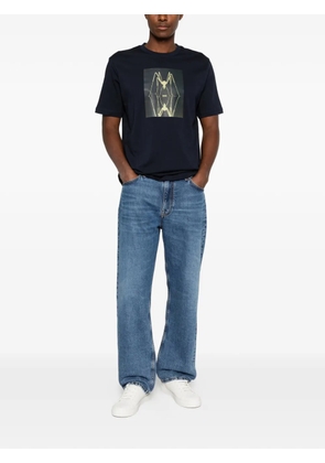 BOSS graphic-print T-shirt - Blue