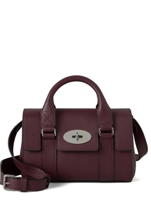 Mulberry mini Bayswater turn-lock tote bag - Purple