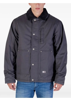 Tommy Jeans corduroy-collar denim jacket - Grey