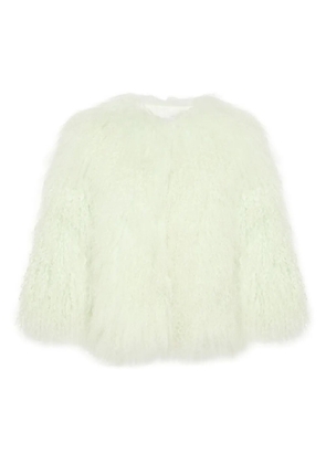 Yves Salomon shearling jacket - Green