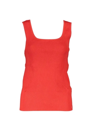 Tommy Hilfiger ribbed tank top - Orange