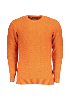 U.S. Grand diamond-knit sweater - Orange