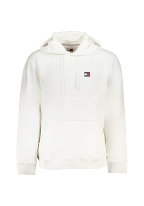 Tommy Hilfiger logo-patch hoodie - White