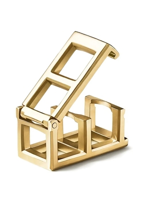 Shihara Node double-square clasp - Gold