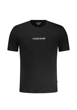 GUESS USA logo-print T-shirt - Black