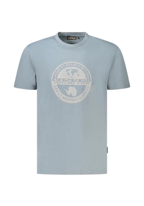 Napapijri graphic-print T-shirt - Blue