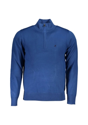 U.S. Grand quarter-zip knit sweater - Blue
